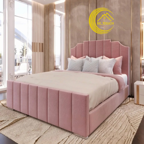 New Skyscraper Art Deco Bed – Bold Style with Vintage Elegance